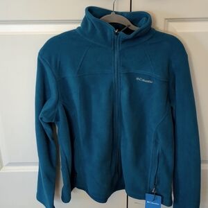 Columbia turquoise unisex sweatshirt